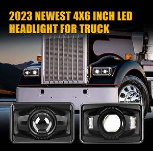 Phares à LED DOT Hi low 24v trucks 4x6 moto pour Peterbilt Kenworth, 79-86 <span class=keywords><strong>Ford</strong></span> Mustang,75-85 Cadillac Eldorado - Product Image 6