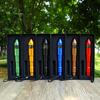 Nouveau design broyeur de cigarettes électrique en alliage d'aluminium haut de gamme emballé dans une seule boîte cadeau accessoires pour fumeurs en gros