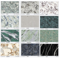 Carrelage Grand Format en Pierre Frittée de Qualité Supérieure 1200x2400mm, Texture Pierre Brillante, Résistant à l'Usure, pour Extérieur, Prise en Charge OEM/ODM