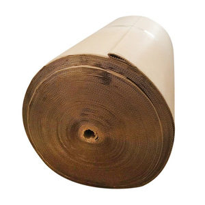 Good Quality <strong>Corrugated</strong> Cardboard <strong>Roll</strong> for Shipping Protecting and Wrapping Products the Floor Paper <strong>Rolls</strong> <strong>Corrugated</strong> Paper - Product Image 1
