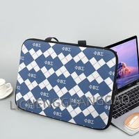 Sigma Gamma Rho Sorority Taşınabilir Çok Boyutlu Tote Laptop Çantası İş Ofis Çantası Sorority Temalı Bir Arkadaşa Hediye Vermek