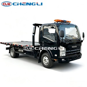 ISUZU Diesel 4x2 Light Duty <b>Flatbed</b> Wrecker <b>Truck</b> LHD/RHD 11Ton Hydraulic Rollback Two Axle Vehicle Recovery <b>Truck</b> - Product Image 3