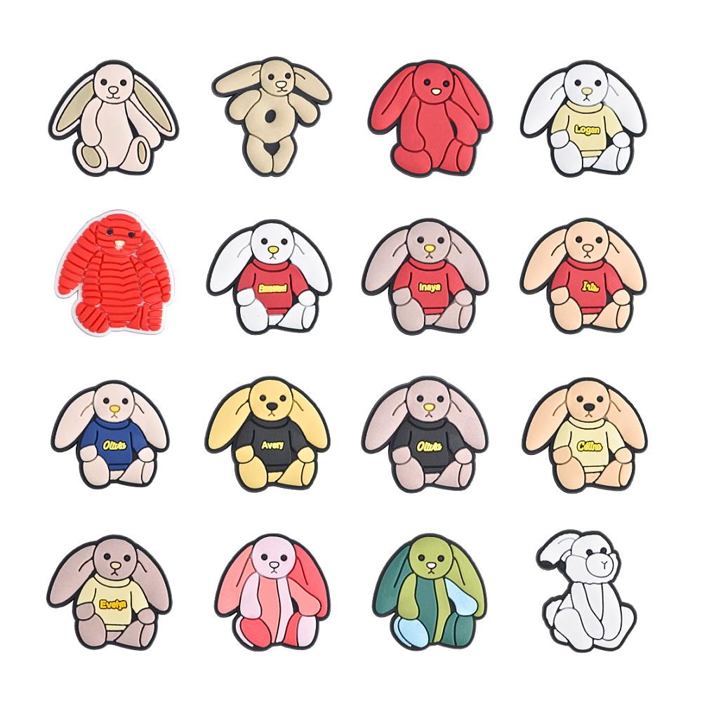 Wholesale High Quality New Arrival Puppy Dog Family Shoe Charms for EVA  Beach Clog Shoes