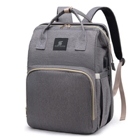 Maman Voyage Nappy Multi-fonction Station À Langer Portable Lit Pliant Coupe-Vent Bébé Biberon Couche Sac À Dos Maman Sacs