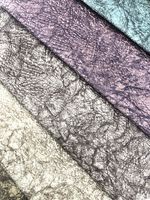 Tissu d'ameublement en velours hollandais tricoté de bonne qualité, imprimé jacquard Dobby gaufré, ignifuge et imperméable, 350 g/m²