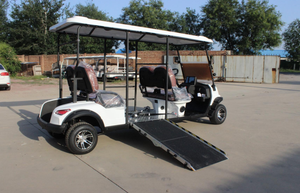 WELIFTRICH 4人乗り4輪実用車両折りたたみ機能車椅子ゴルフカート障害者用電気自動車 - Product Image 6