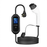 Chargeur EV portable 7KW homologué CE UKCA, nouvelle sortie haute puissance 16A, prise Type2