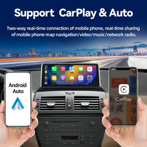 Reproductor de <span class=keywords><strong>DVD</strong></span> para Auto con Pantalla Táctil de 10.25 Pulgadas, Android 14, 8 Núcleos, 128GB, 2DIN, CarPlay, DSP y GPS para BMW X3 E83 2003-2011 - Product Image 3
