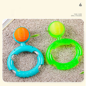 Juguete Ecológico para Perros, Disco Volador de TPR Resistente a Mordidas con Sonido, para Entrenamiento y Dispensador de Comida - Product Image 6