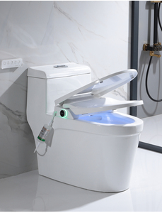 Self-Closing Bidet with <strong>Warm</strong> Instant Cover Elongated <strong>Toilet</strong> <strong>Seat</strong> Made of Plastic Remote Control Advanced Bidet Smart <strong>Toilet</strong> <strong>Seat</strong> - Product Image 1