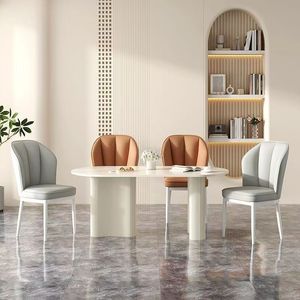 <span class=keywords><strong>Chaises</strong></span> de salle à manger d'extérieur de luxe Offres Spéciales modernes vente en gros bon marché ensemble table de salle à manger en cuir PU de bonne qualité <span class=keywords><strong>4</strong></span> cahirs en vente - Product Image 3