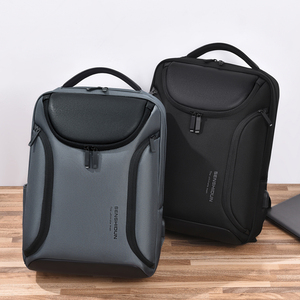 Nueva llegada cuatro bolsillos tecnología negocios mochilas venta al por mayor negro o azul gran capacidad portátil mochila - Product Image 2
