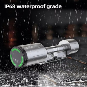 IP68 không thấm nước cho <span class=keywords><strong>Bluetooth</strong></span> kiểm soát thông minh xi lanh khóa có thể điều chỉnh cho gỗ/nhôm cửa Wifi Mạng ID Thẻ mở khóa - Product Image 5