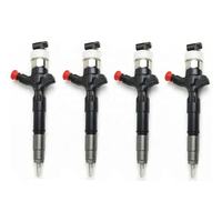 Inyector de Combustible Diésel 23670-30140, Piezas de Acero para Camiones Excavadores 23670-30140