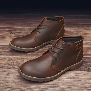 Tailles 38-44 Usine <span class=keywords><strong>Pas</strong></span> <span class=keywords><strong>Cher</strong></span> Bottes Hommes Bottes Chaudes D'hiver <span class=keywords><strong>Bottines</strong></span> En Cuir Véritable Vente Chaude - Product Image 5