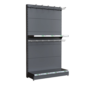 Custom ODM/OEM Modular Metal Supermarket <b>Shelves</b> High Capacity Aisle <b>Racking</b> System with <b>Shelf</b> Stopper for Superstore - Product Image 4