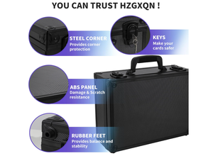 Boîte de rangement en aluminium et polyester de haute qualité pour cartes de sport, vente en gros d'usine, étui pour cartes gradées, rangement pour cartes de visite - Product Image 3