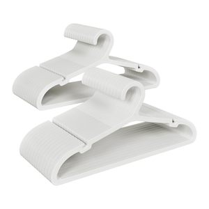 Cintre en plastique de haute qualité pour économiser de l'espace, idéal pour les magasins de vêtements, vente en gros, séchage du linge, cintre en plastique premium - Product Image 1