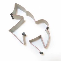 Cable de Extensión de Datos de 4 Puertos de Alta Velocidad Ultra ATA/33 de 40 Pines y 40 Hilos para Disco Duro IDE de 3.5 Pulgadas, DVD, CD, 2 Unidades, 100 cm
