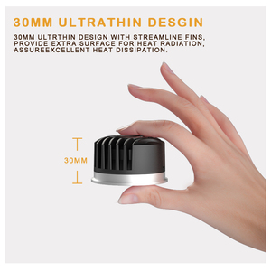 Reflector tipo CRI90 COB MR16 módulo aluminio 4W 6W 32mm Altura ultrafino MR16 módulo downlight - Product Image 2