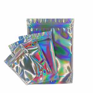 Factory Price Custom Printed Logo Transparent Laser Plastic Packaging Zipper Jewelry <b>Bag</b> - Product Image 5