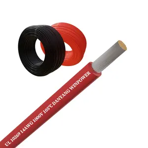 Annealed soft tin copper UL 10269 14AWG energy Cable For Battery