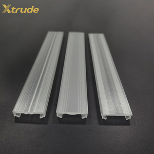 40mm Width Extruded Linear <strong>Lens</strong> with Aluminum Profile in Set Pmma Material Length Cuttable for Smd 2835 3030 3535 Led Lamp - Product Image 1