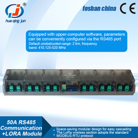 Module de relais LoRa Huaqingjun 24 canaux RS485, relais haute puissance 50A, communication RS485, module sans fil bimode pour l'automatisation