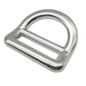 Jensan Accessoires de harnais de sécurité de haute qualité Anneau en D intérieur en aluminium forgé toute couleur plaqué zinc