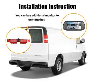 Caméra de sauvegarde avec lumière pour freinage, pour GMC <span class=keywords><strong>Savana</strong></span> Van et Chevy Express, 2003 — 2016 - Product Image 6