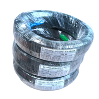 Cordon de raccordement de fibre de connecteur SC-SC FTTH JYXFCH/GJYXCH LSZH câbles de communication de PVC de câble de raccordement optique de fibre de papillon de PVC LSZH