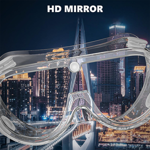 Transparente Schutzbrille, beschlagfrei, verstellbare HD-Linse, weiche PVC-Schutzbrille - Product Image 4