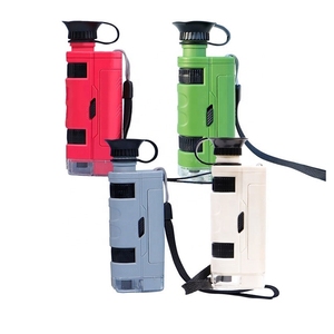 Fabrika hassas işıklı Zoom cep mikroskop 80-120X Zoom yeteneği eğitim için taşınabilir mikroskop - Product Image 2