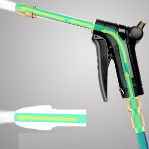 Nhà Máy Trực Tiếp Bán Kim Loại Vườn Có Thể Điều Chỉnh Kích Hoạt Nước Xe Phun Ống Vòi Phun Với Biến Điều Khiển Dòng Chảy - Product Image 4