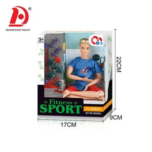 HUADA 2023 Wholesale Sport Series 11.5 Inches Movable Jointed <strong>Doll</strong> Set Girl Plastic <strong>Gymnast</strong> Fitness <strong>Doll</strong> - Product Image 6