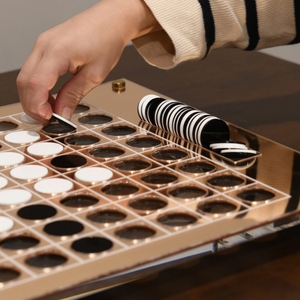 Moderno Lucite acrilico otello <span class=keywords><strong>gioco</strong></span> con bulloni d'oro - Product Image 6