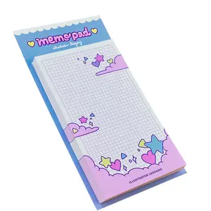 Blocco note con stampa personalizzata carino Mini Daily Tear Off Sticky Notes