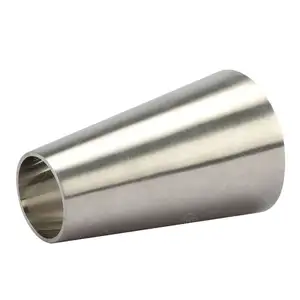 QINFENG Sanitary Stainless Steel Pipe Welded Concentric Reducer for Dairy, Food, Beer etc