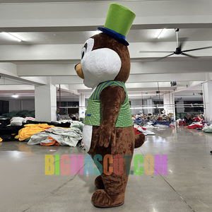 Костюмы унисекс для взрослых с мультяшным животным аниме, надувная белка, маскарадный костюм для ТВ и кино, косплей, чип, Дейл, бурундуки - Product Image 3