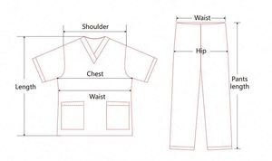 <b>Scrubs</b> <b>Uniforms</b> Sets Men's Medical <b>Scrub</b> <b>Uniform</b> - Product Image 6