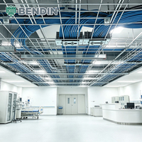 Cannelle de câblage en treillis métallique galvanisé à grille ouverte avec support de câbles fiable pour le câblage électrique des ateliers industriels