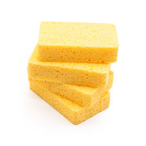 Esponja de lavado de celulosa de algodón de pulpa de madera Natural biodegradable para limpieza de cocina - Product Image 2
