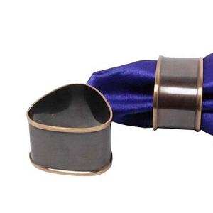 Anillo de bronce para servilletas, para casa y hoteles, artesanal, reutilizable - Product Image 1