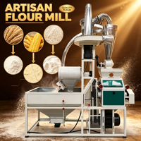 Machine à moudre la farine de blé 6F2235 avec réglage de la finesse pour les commerces de détail au Malawi