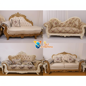 Tumbona moderna para sala de estar, decoración del hogar, madera tratada con colores personalizados, tamaño personalizado, precios elegantes de uso para eventos de dos plazas - Product Image 1