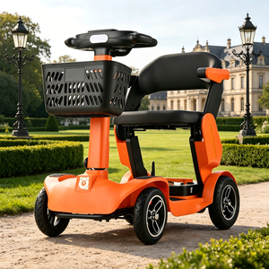 Trottinette Électrique Pliable pour le Shopping, Batterie Amovible 15Ah, Autonomie 30Km, Trottinette de Golf, Charge Maximale 120kg, Trottinette Électronique à Quatre Roues - Product Image 1