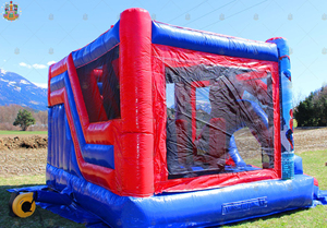 Combo <span class=keywords><strong>de</strong></span> Tobogán Inflable <span class=keywords><strong>de</strong></span> PVC <span class=keywords><strong>de</strong></span> Grado Comercial Nova <span class=keywords><strong>de</strong></span> 0.55MM, Fácil <span class=keywords><strong>de</strong></span> Instalar <span class=keywords><strong>para</strong></span> <span class=keywords><strong>Alquiler</strong></span> y <span class=keywords><strong>Fiestas</strong></span> - Product Image 3