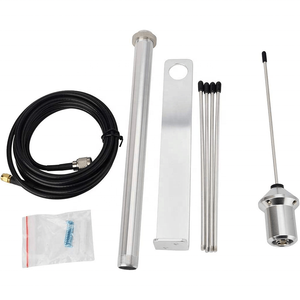 Antena Omnidireccional LoRa de 433Mhz 868MHz, 50 Ohm, Antena GSM con Cable Coaxial RG58 de 3M (9.8 pies), Conector SMA Macho y Soporte de Montaje - Product Image 4