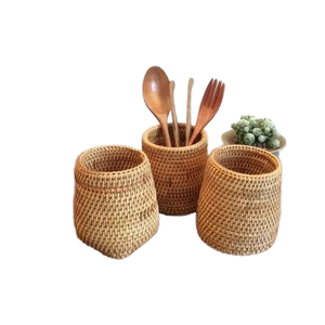 Cesta de lavandería cuadrada de malla multifunción ecológica de fibra vegetal de colores, tejida a crochet en blanco y negro, para almacenamiento, tipo Moisés, para picnic, de lino N - Product Image 1