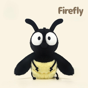 V231 phong cách mới dễ thương mềm & Squishy côn trùng đồ chơi với PP bông điền Thú nhồi bông đom đóm đồ chơi sang trọng cho trẻ em những người yêu thích lỗi - Product Image 3